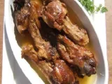 Recette Manchons de canard au romarin et sa purée de pommes de terre-carottes & butternut