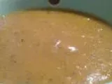 Recette Soupe à la carotte et aux lentilles blondes