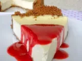 Recette Cheesecake à la vanille & son coulis de fraises