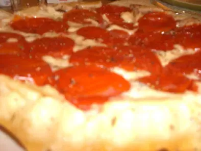 Recette Tarte tatin à la tomate mozzarella