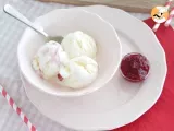 Etape 13 - Glace au yaourt et à la framboise