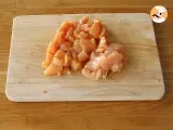 Etape 1 - Brochettes de poulet au poivron