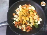 Etape 2 - Couscous express au poulet et aux légumes