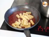 Etape 5 - Pates à la sauce 'nduja, l’un des plus célèbres produits du sud de l'Italie!
