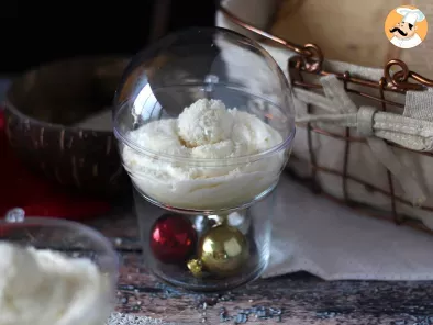 Verrines coco façon Raffaello sans cuisson - un dessert féérique dans une boule à neige - photo 6